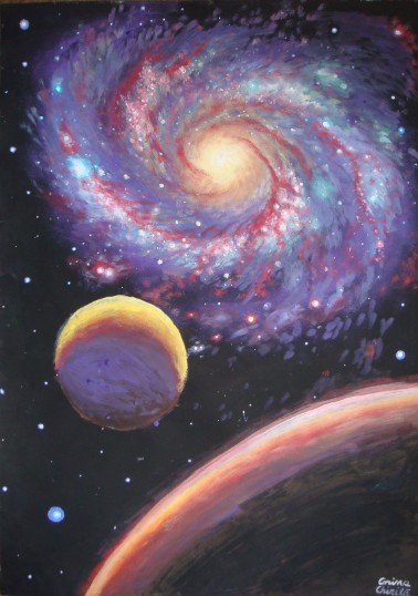 Some Galaxy Paintings